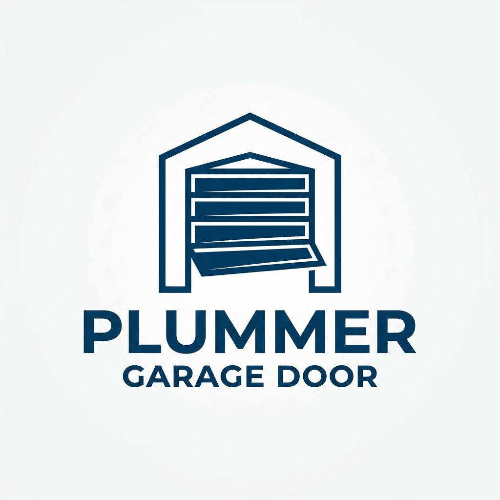 Plummer Garage Door Logo